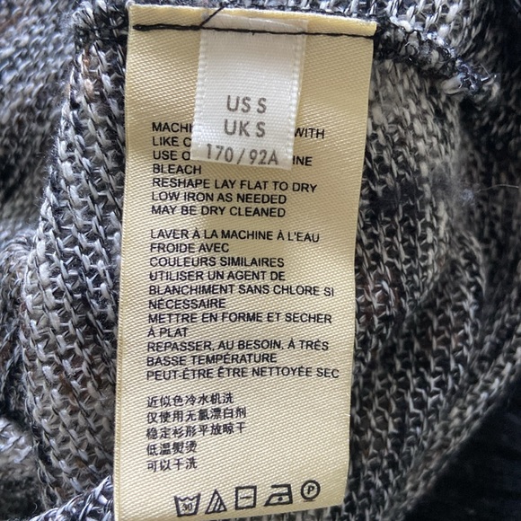 Anthropologie Space Dye Boat Neck Boxy Long Sleeved Sweater Size Small - Picture 6 of 8